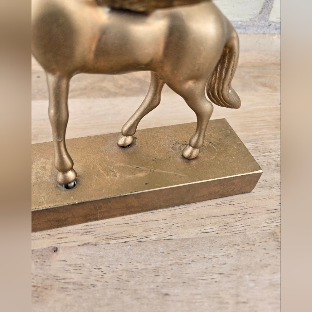 Vintage Brass Pegasus - Picture 3 of 8